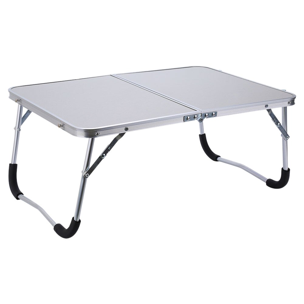 Sammenklappeligt computerbord multifunktionelt lys foldbart bord sovesal seng notesbog lille skrivebord picnicbord bærbar sengebakke: Buff