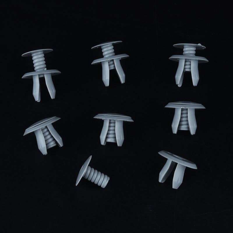 50 Stuks Auto Fasteners Trim Panel Lining Clips Grijs Plastic Houder Rievts Voor Vw Volkswagen T4 T5 Transporter Eurovan
