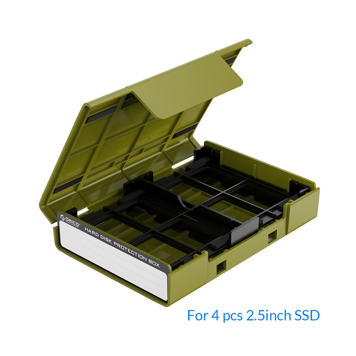 Orico Php Harde Schijf Beschermende Doos Draagbare Pp 3.5-Inch Harde Schijf Beschermende Doos Waterdichte Externe Harde Schijf Opslag doos: ORICO PHP25-OR-Green