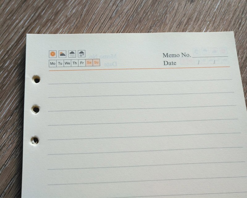 A5 a6 folha solta reenchida bloco de notas de papel almofada de escrita sketchbook compostion livro para caderno planejador livro material escolar escritório