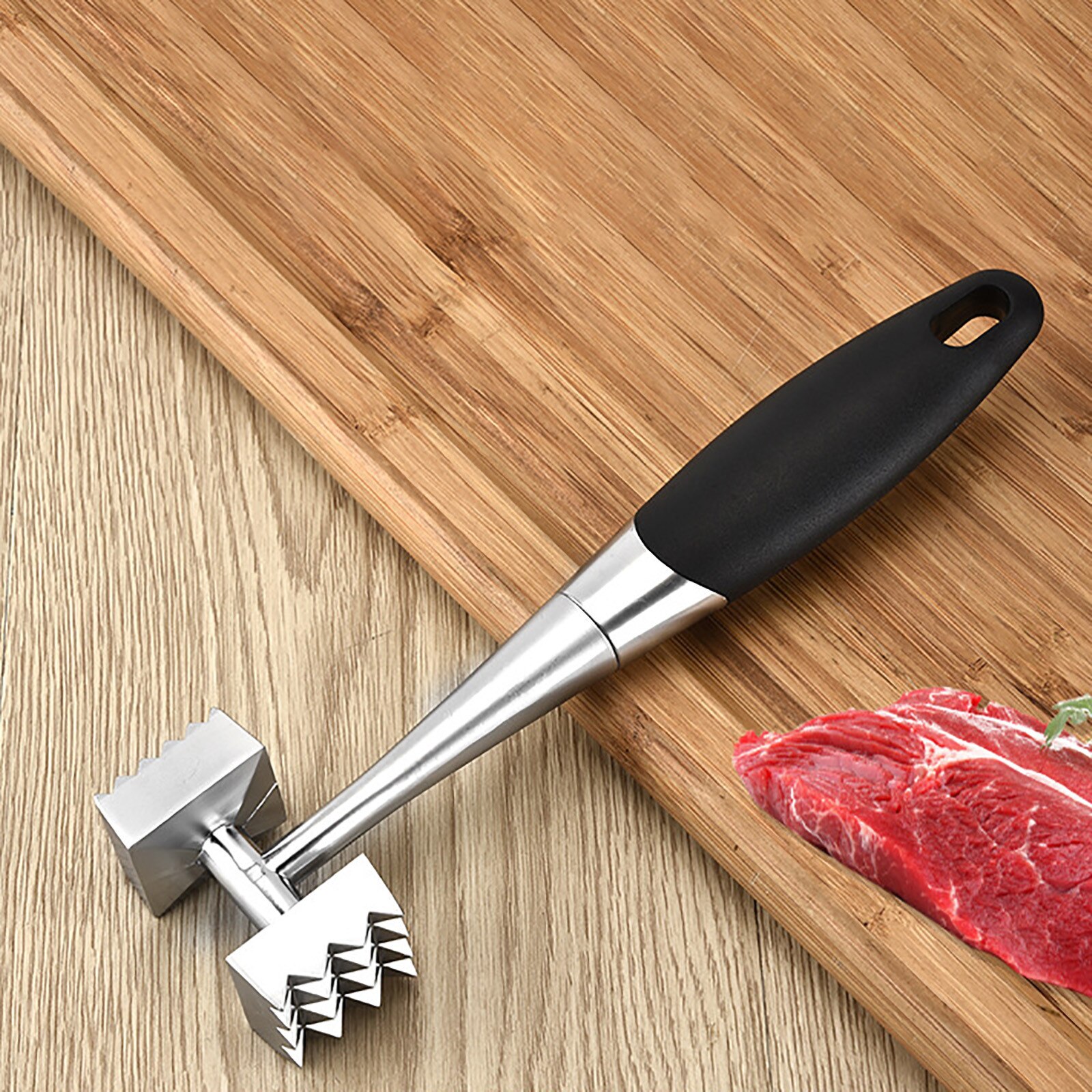 Keuken Tool Vlees Pounder Aluminium Metalen Vlees Mallet Tenderizer Voor Vlees & Gevogelte Gereedschap Steak Rundvlees Kip Hamer
