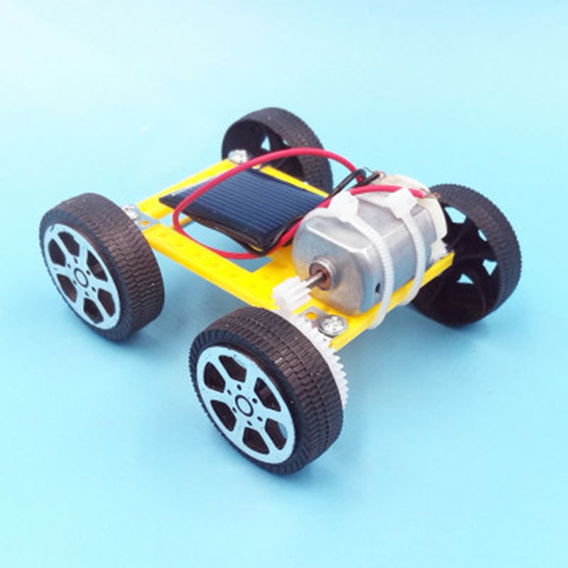 Mini Diy Solar Auto Speelgoed Energie Crazy Zonne-energie Speelgoed Diy Auto Solar Power Kit Wetenschappelijke Educatief Speelgoed Voor Kinderen