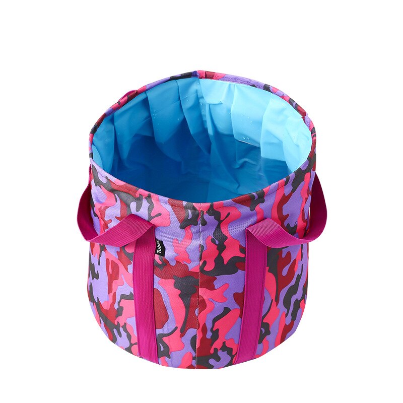 Bolsa de surf portátil Onedoyee, cubo plegable para viajes al aire libre, para lavabo de Camping, cuenco, cuenco, Bolsa de lavado, cubo de agua, bolsa de 25L: 01