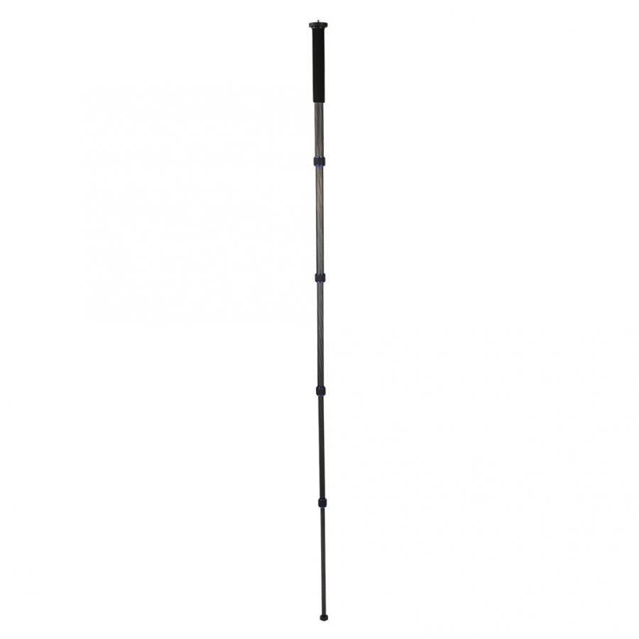 monopod C-222 Carbon Fiber Portable Outdoor Telescopic Monopod Tripod Mountaineering Cane for DSLR Camera tripode camara