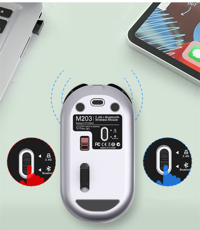 Draadloze Muis Bluetooth Rgb Oplaadbare Muis Draadloze Computer Stil Mause Achtergrondverlichting Ergonomische Gaming Muis Voor Laptop Pc