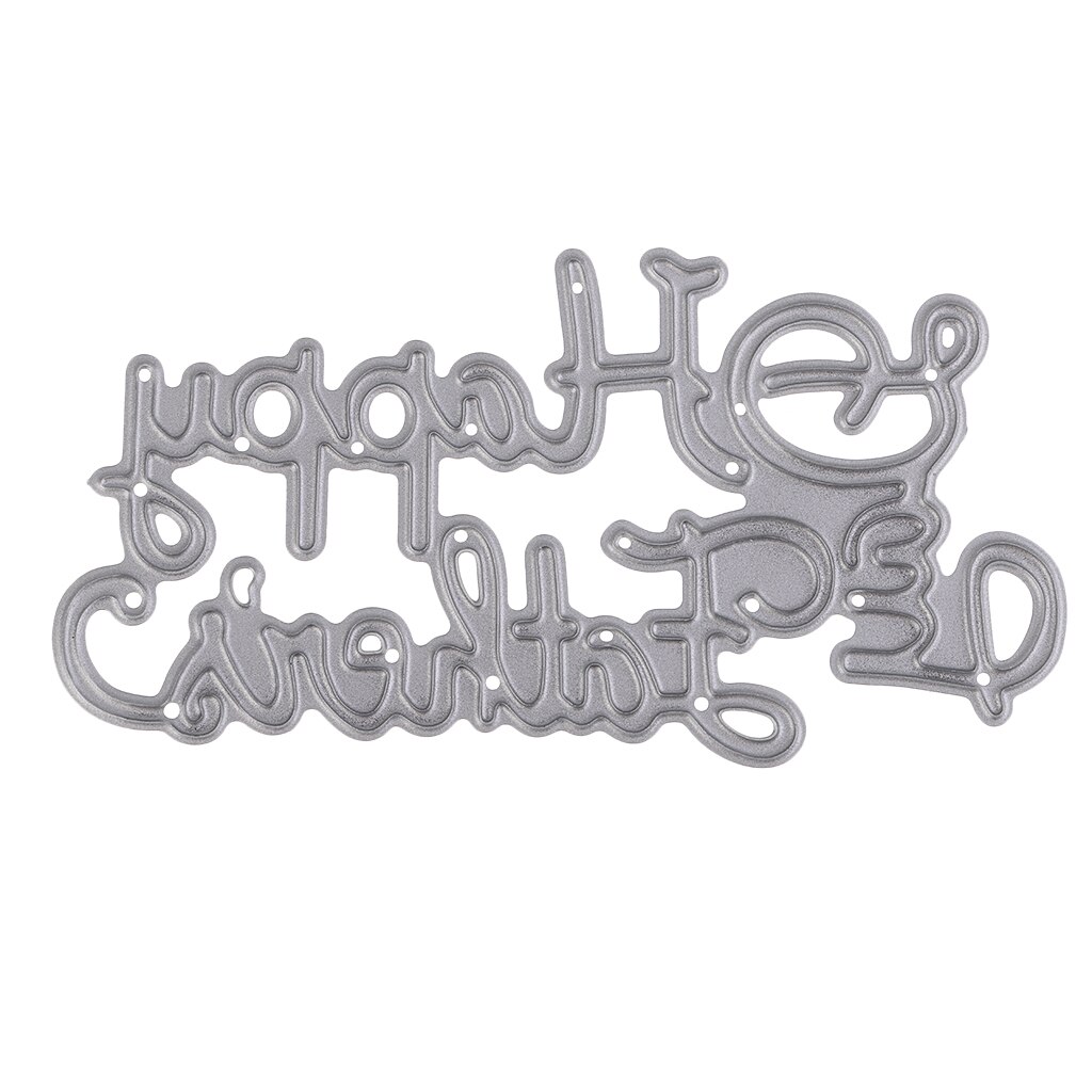 Hot Air Balloon Cutting Die - Metal Stencil For Scrapbooking & Card Making Crafts