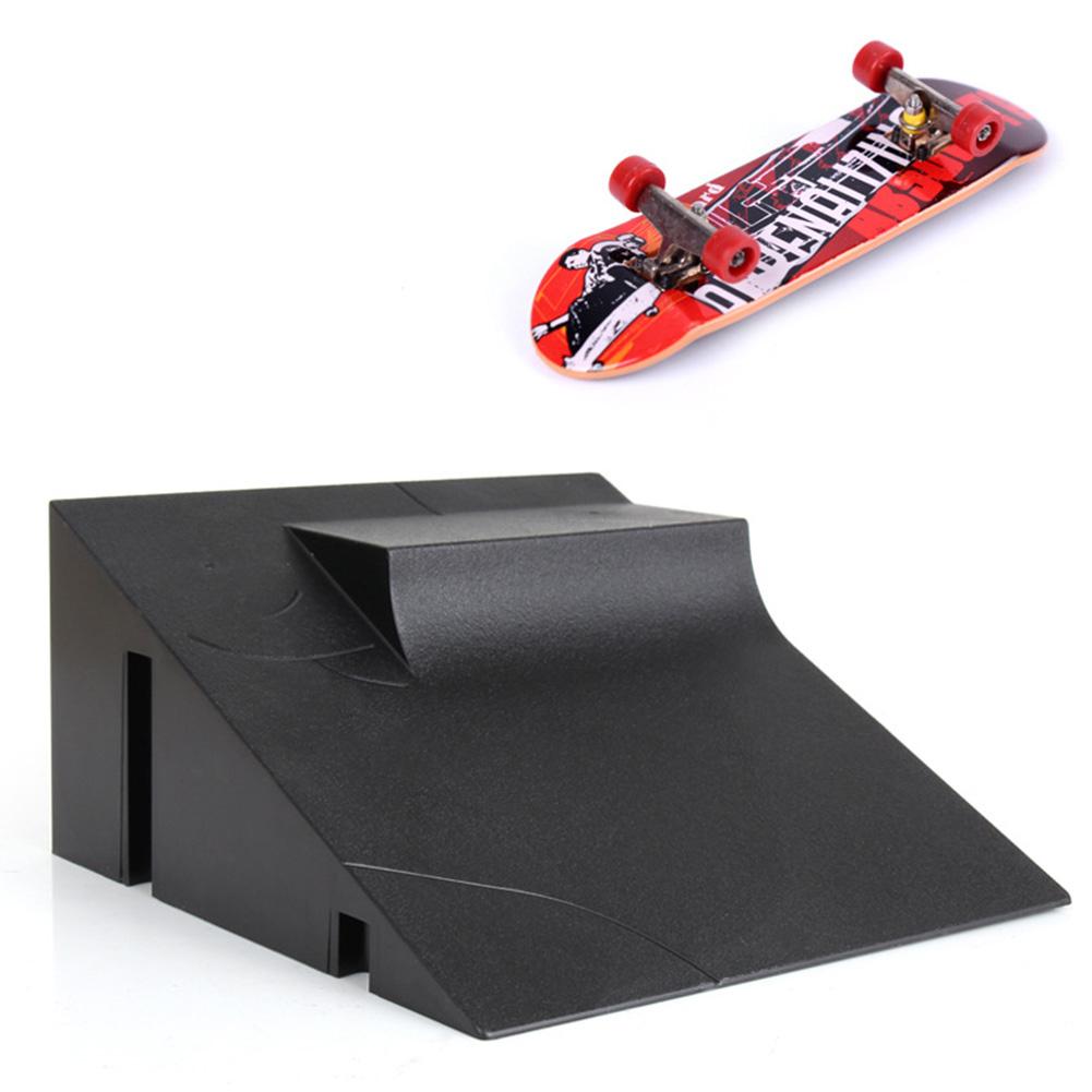 Mini Finger Toy-Juego de rampa para Parque de Skate, juego de rampa con 1 dedo, piezas de rampa para monopatín de dedo, accesorios de entrenamiento: A