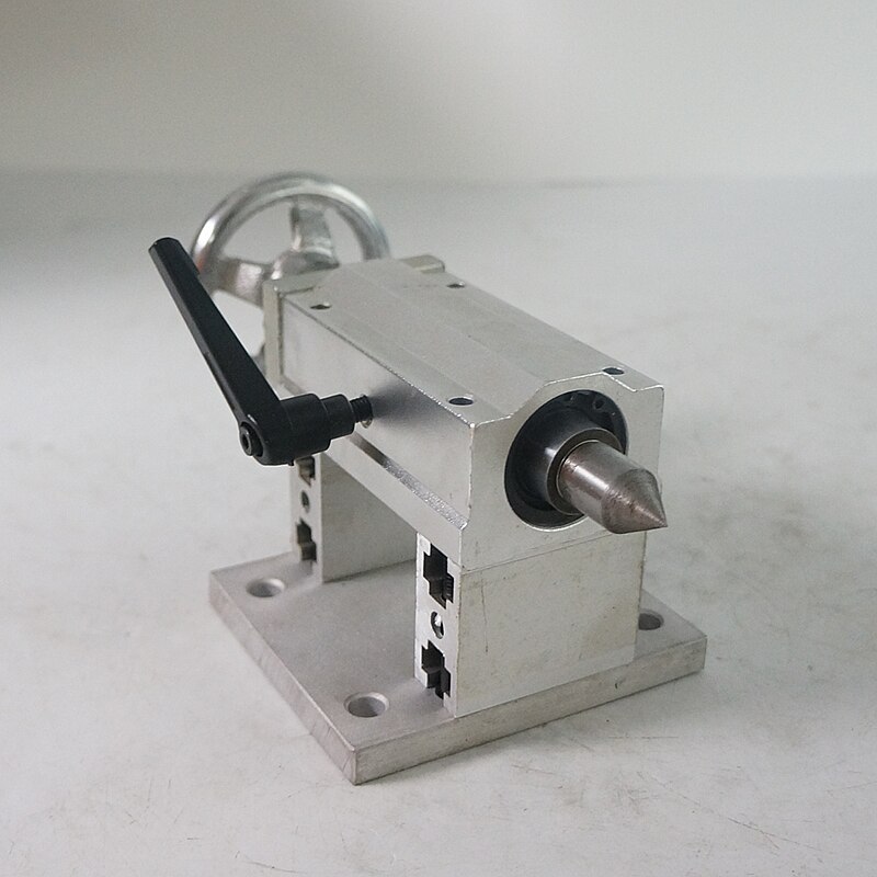 CNC Rotary 4th Axis Activity Tailstock Center height 70MM 92MM for Rotary Axis CNC Router Engraver Milling Machine