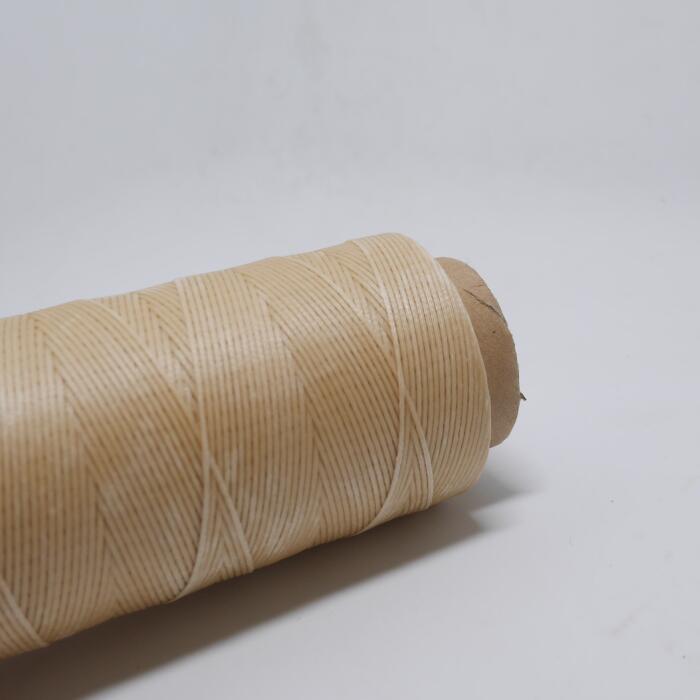 Uitstekende 1mm Polyester Lederen Gewaxt Draad voor Gevlochten Naaien Meest Populaire 6 kleuren voor DIY Hand Werk: Wheat 6636