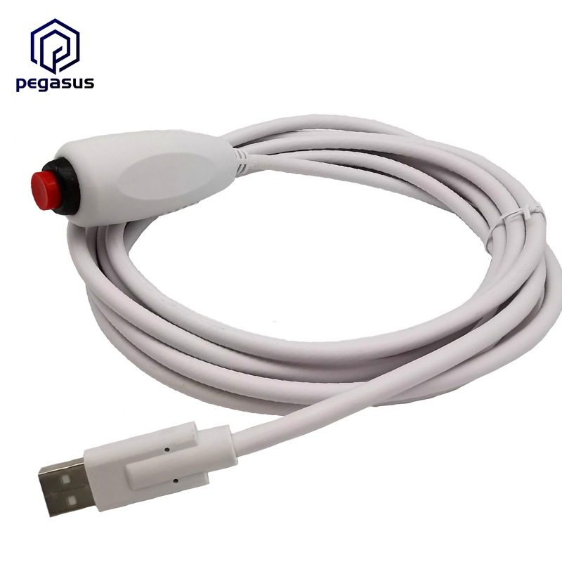 Nurse USB Emergency Call Push Button Cord Cable Nurse Station Universal Call Cord 3m