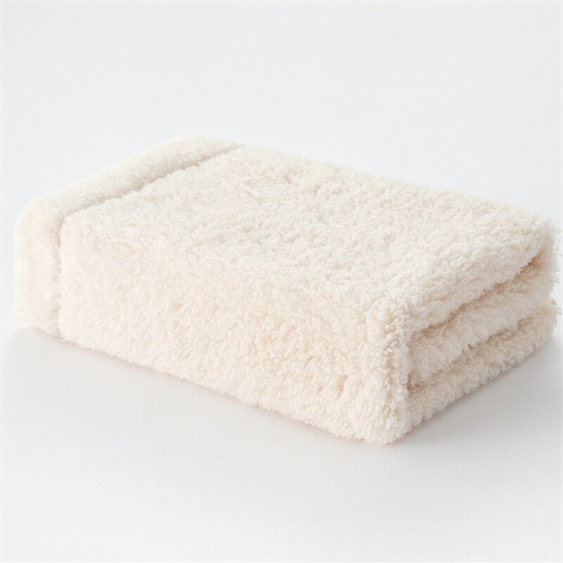 Ansigtshåndklæde i ren bomuld ensfarvet vaskeklud til mænd og kvinder, blød og absorberende 34*34cm