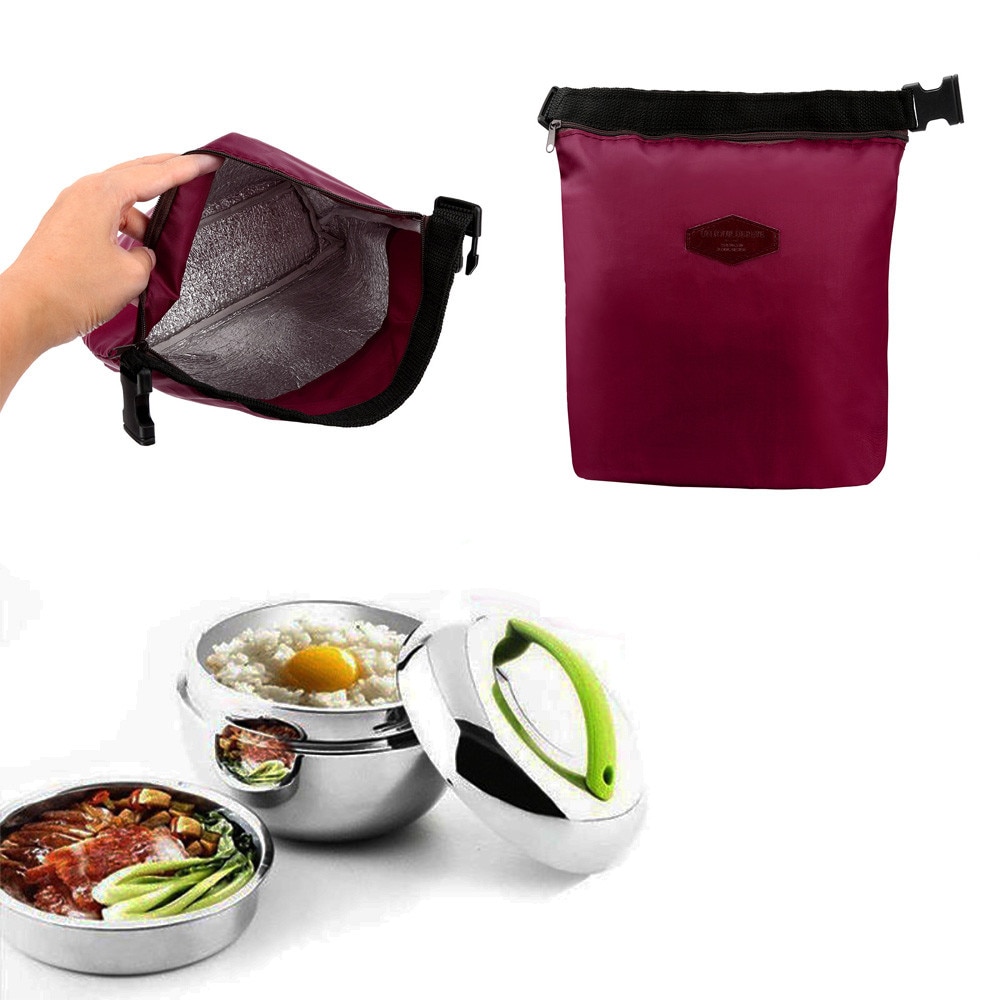 Sacos de almoço portáteis para mulheres refrigerador térmico impermeável isolado lancheira portátil tote armazenamento piquenique sacos cooler # l3 $