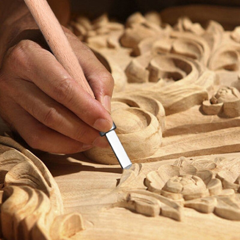 8/10/12pcs Gouge Lathe Chisel Woodworking Wood Tools Carving Turning Art Kit DOM668