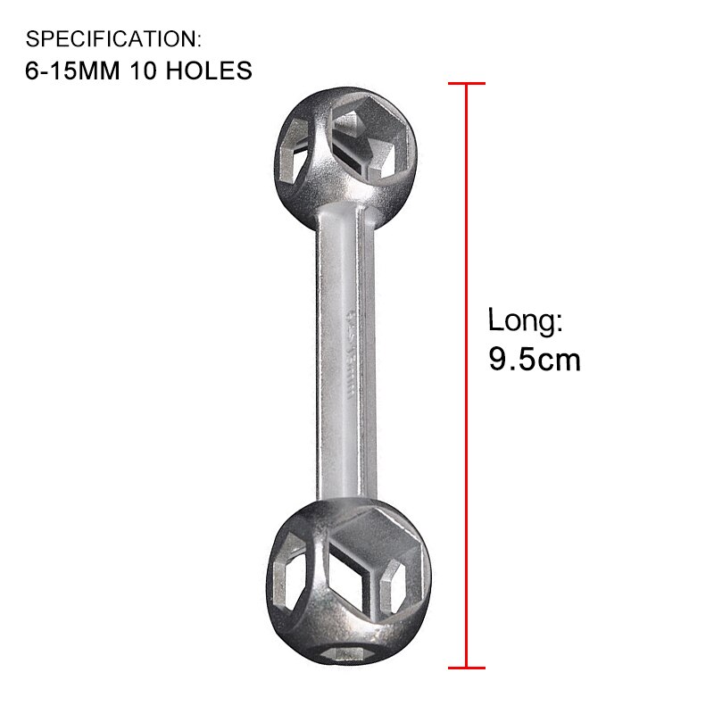 Adjustable Wrench Universal Spanner Key Nut Wrench 6" 8" 10" 12" Large Opening Adjustable Spanner Repair Hand Tools: wrench