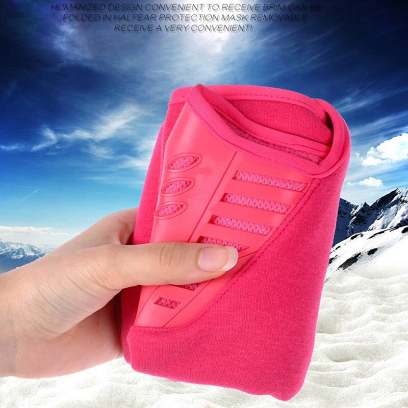 HENGSONG Winter Warm Fleece Sports Hats For Women Men Hiking Caps Fleece Head Caps Wind-proof And Anow-proof Sporting Hats