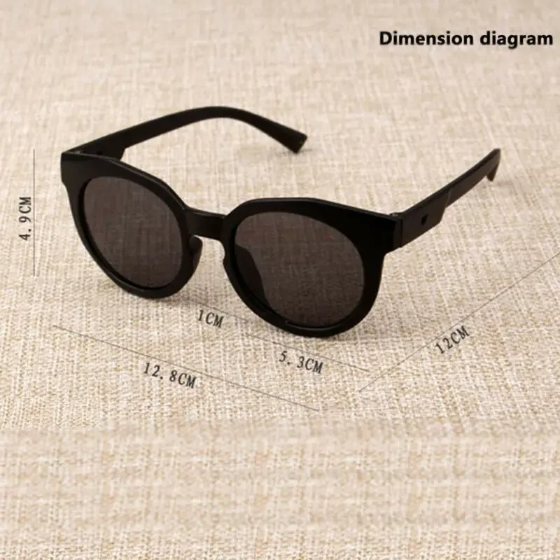 MOONBIFFY 2023 gafas de sol para niños y niñas, lentes brillantes, protección UV400, gafas de sol encantadoras para bebés de 2 a 8 años, novedad