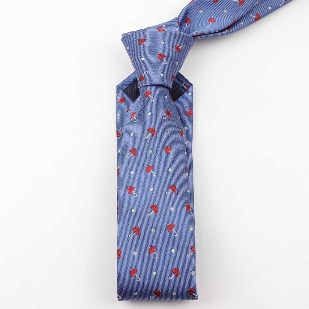 6cm bredde herre børn slips formel stribet jacquard fest slips smal cykel paraply hund bil corbata halstøj gravata: 4