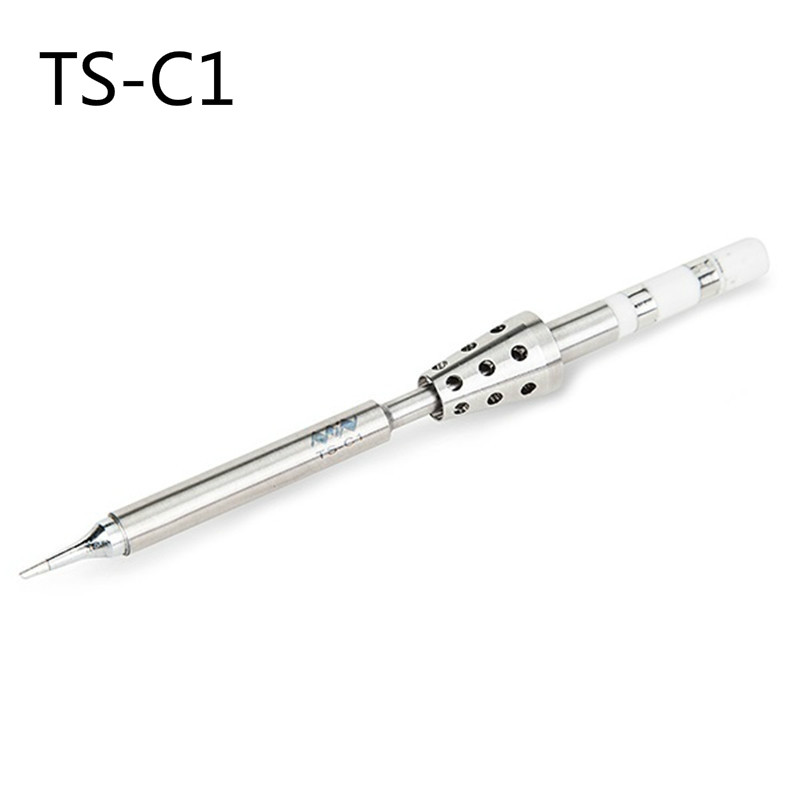 Mini original quick heat  ts100 ts-c1/ ts-ils elektrisk loddekolbespids intern varmekerne justerbar temperatur pen-type: Ts -c1