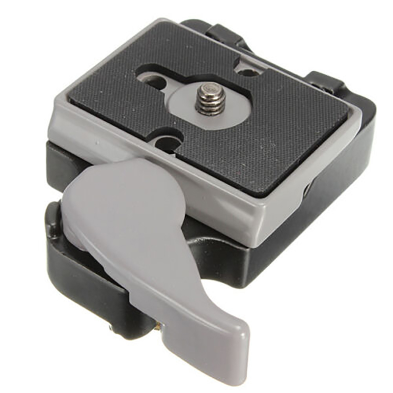 Camera Accessories 323 Quick Release Clamp Adapter Release Plate Compatible for Camera Tripod with Manfrotto 200PL-14 Plate: 323