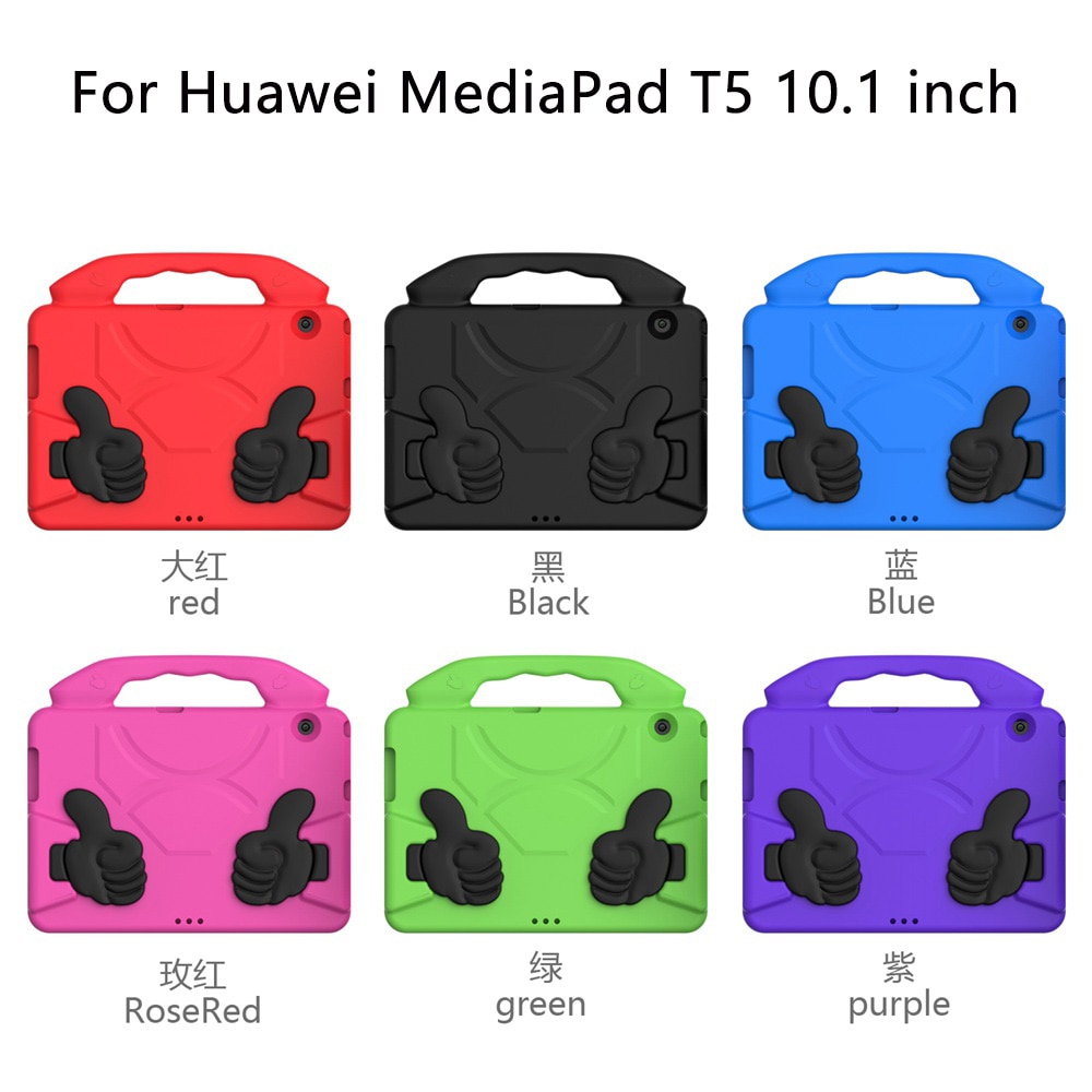 Voor Huawei Mediapad T5 Case Shock Proof Eva Full Body Tablet Cover Voor Huawei Huawei Mediapad T5 10.1 Inch Case voor Kids