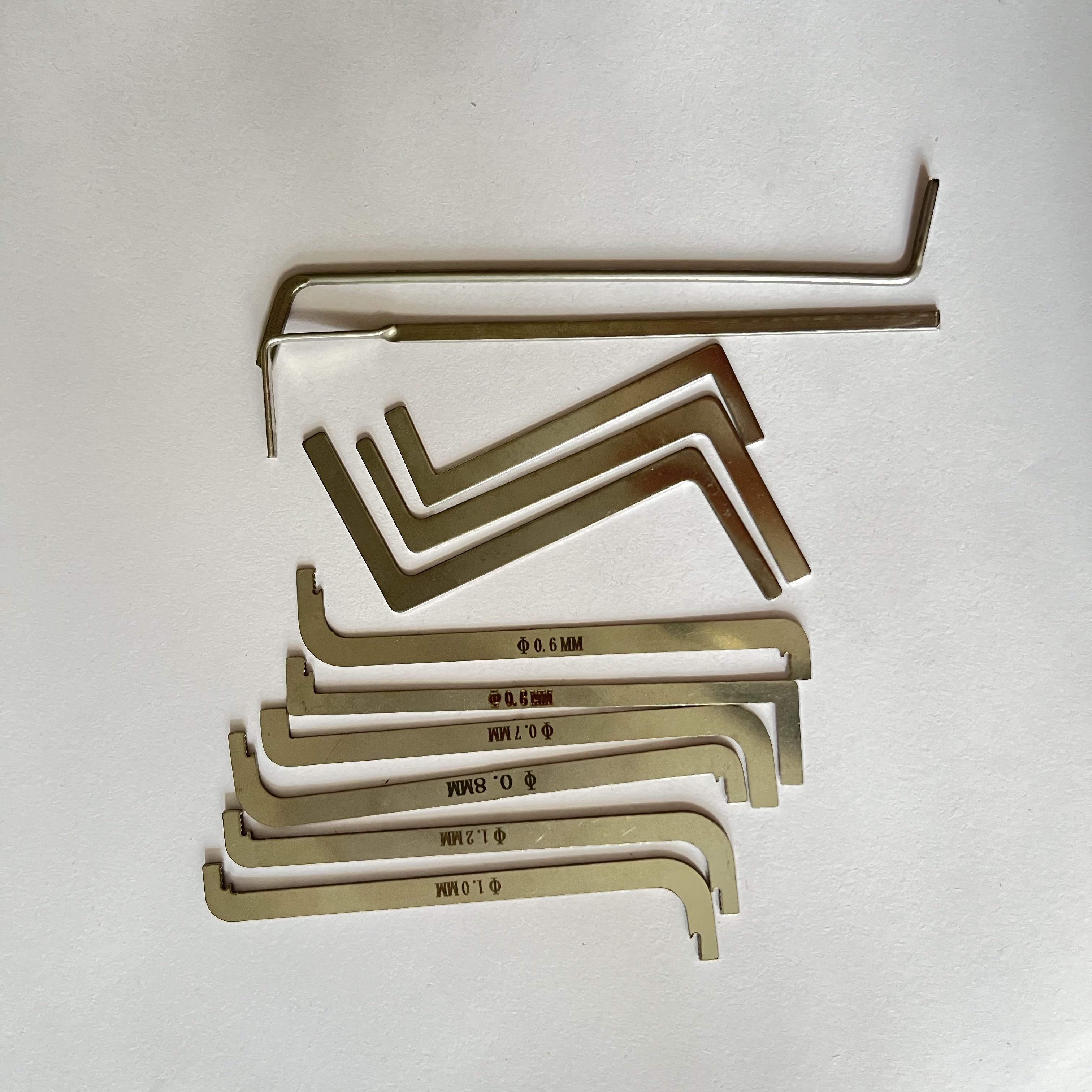 Kit d'outils d'extraction de serrurier 18 en 1, ensemble d'outils de retrait de clé cassée avec clé à Tension, outils pour la famille, aide à la vie à domicile