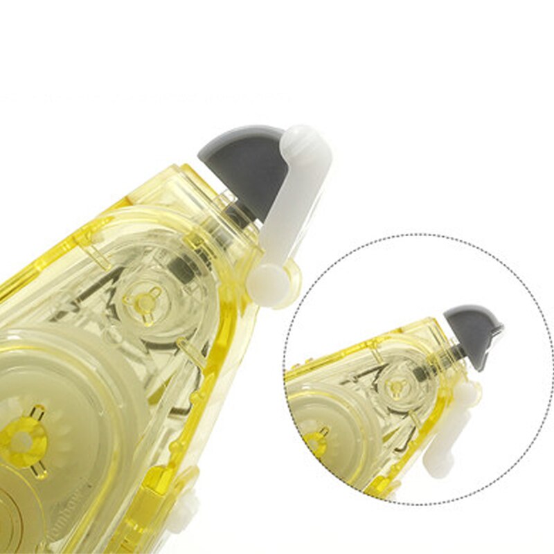 Tomow Kawaii cinta de corrección 10m CT-CAX5C 3 uds Mono transparente Uso del estudiante de corrección de silencio núcleo de reemplazo