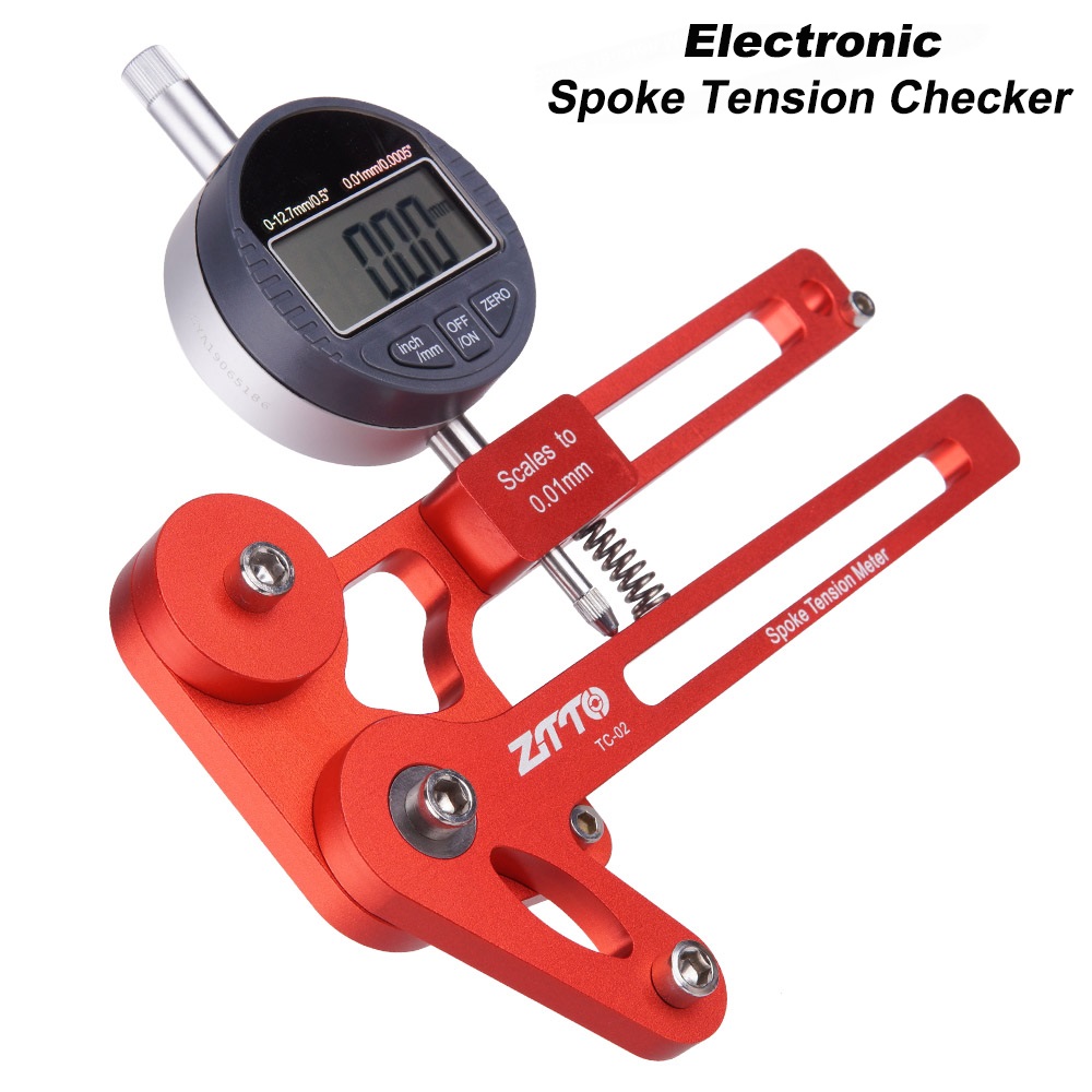 Fiets Spaken Spanning Checker Meter Tool Elektronische Spoke Tool Hoge Precisie Betrouwbare Mechanische Instrument Nauwkeurige Stabiele