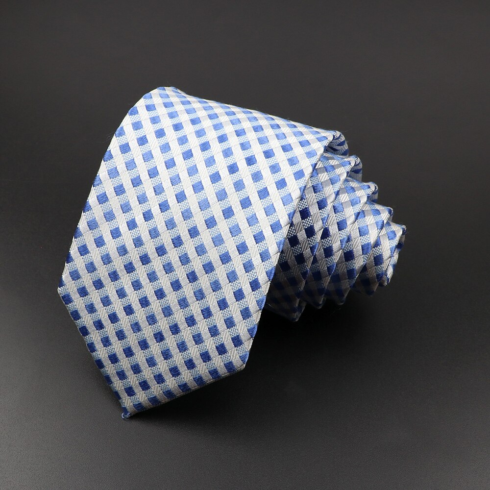 Cravates classiques à rayures tissées Jacquard pour hommes, 100% soie, pour costume de mariage d'affaires, accessoires: 8