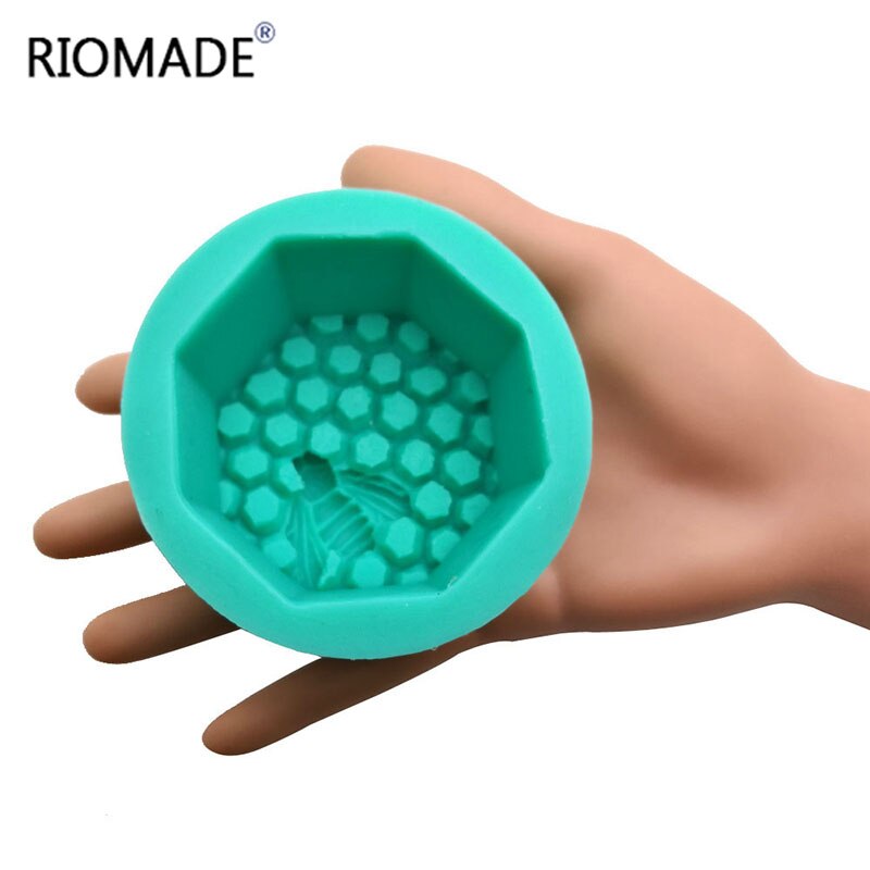 Bee Soap Mold Honey Comb Silicone Molds Handmade Soap Craft Diy Soap Making For Chocolate Cake Decoration Baking Tools S0226MF