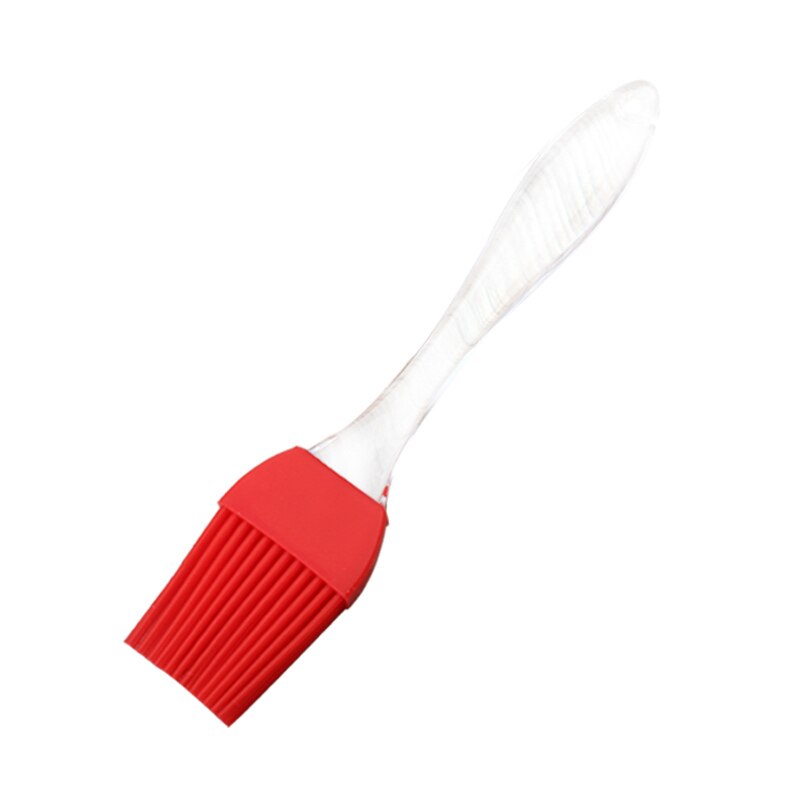 Pincel de silicona multicolor para repostería, pinceles para aceite, pinceles para barbacoa, limpieza para pasteles, pan, mantequilla, utensilios para hornear, herramientas de seguridad para la cocina 21*3cm