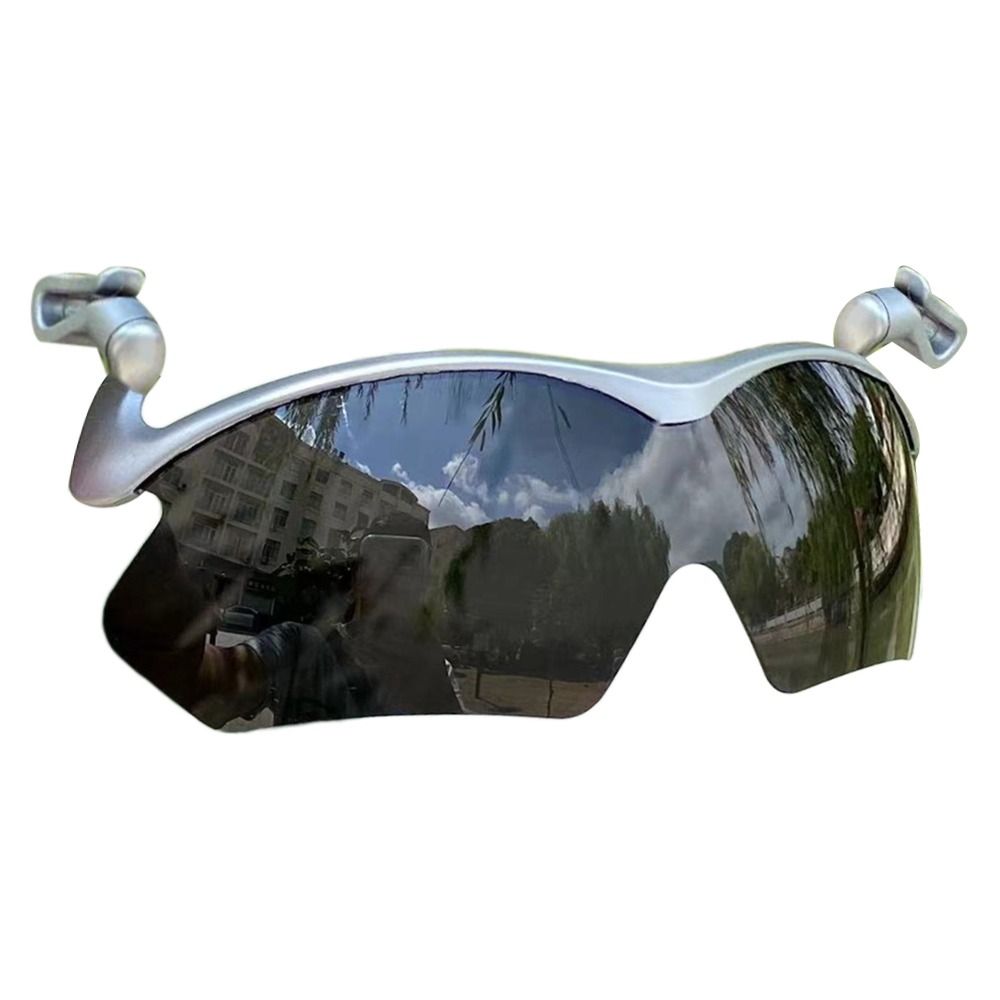Adjustable Clip Cap Sports Sunglasses Flip-Up Cover UV Protection Polarized Sunglasses Clip On Hat Cycling Goggles: GRAY