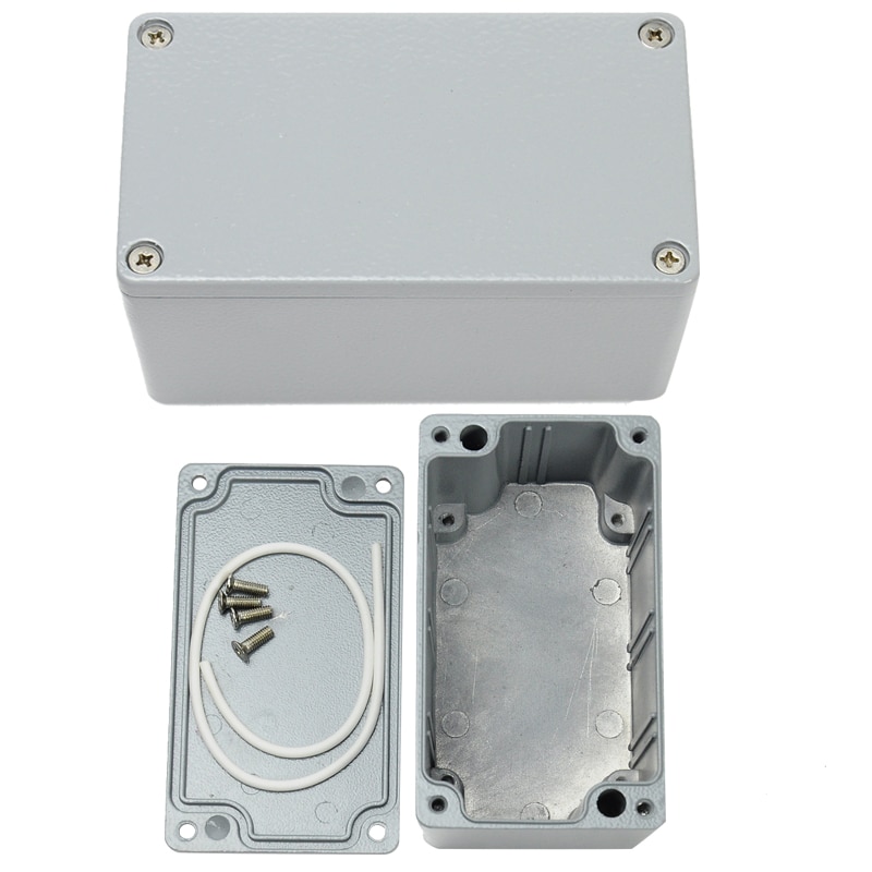 IP66 waterproof aluminium electrical assembly project junction box metal enclosure case hermetic distribution terminal housing