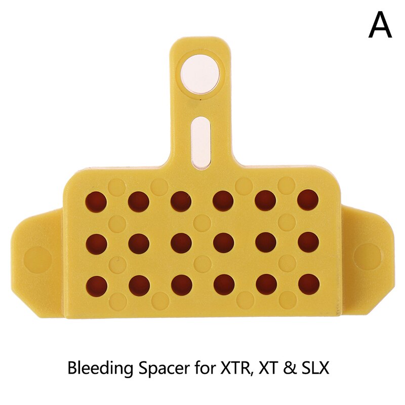 Separador de purpurina de freno de disco para Shimano XTR, XT & SLX, M985, M785, M675, M666: A