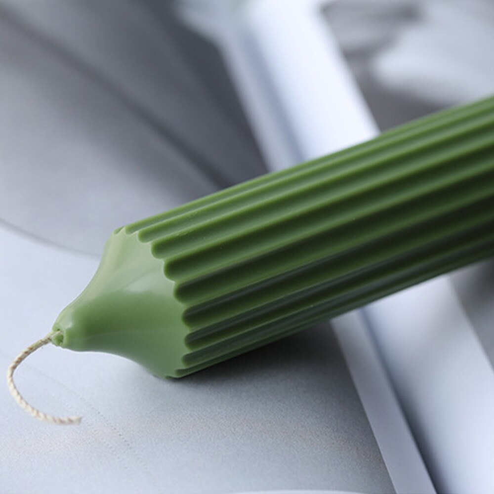 Lang stang stearinlys forme plast stearinlys gør skimmel gør model diy håndlavede håndværk stearinlys forme til bryllupsfest