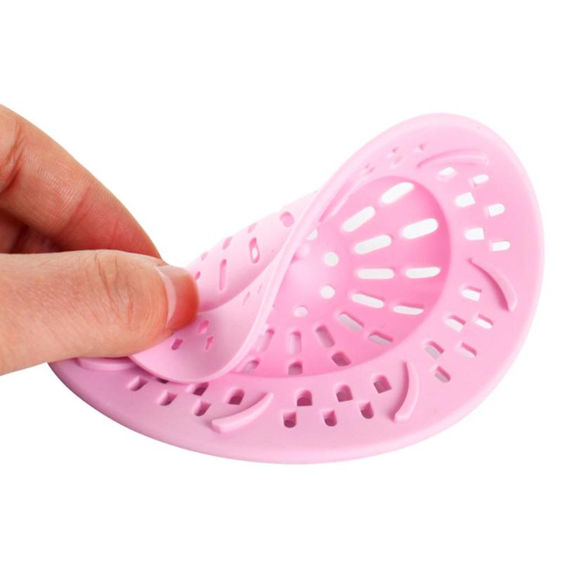 Silicone Kitchen Sink Strainer Bathroom Shower Drain Sink Drains Cover sink colander Sewer Hair Filter strainer