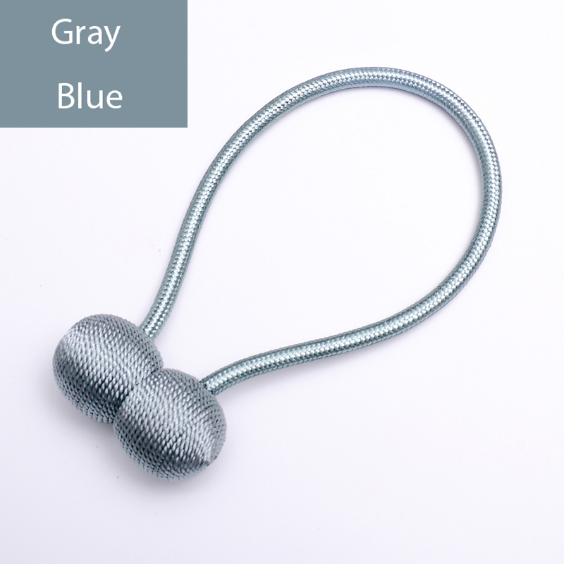 Simple Magnetic Curtain Tieback Clip Curtains Buckle Holder Decorative Home Curtains Accessories: Yellow