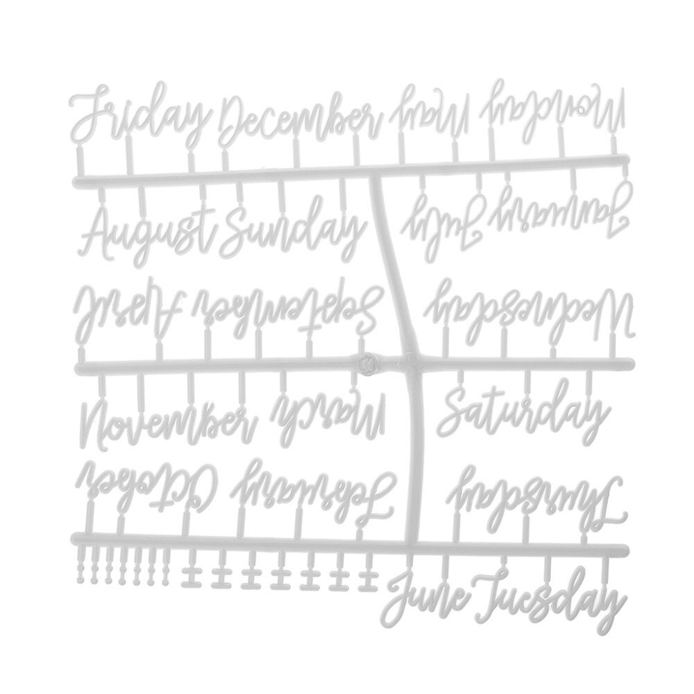 Characters For Felt Letter Board Month Week Letters For Changeable Letter Board