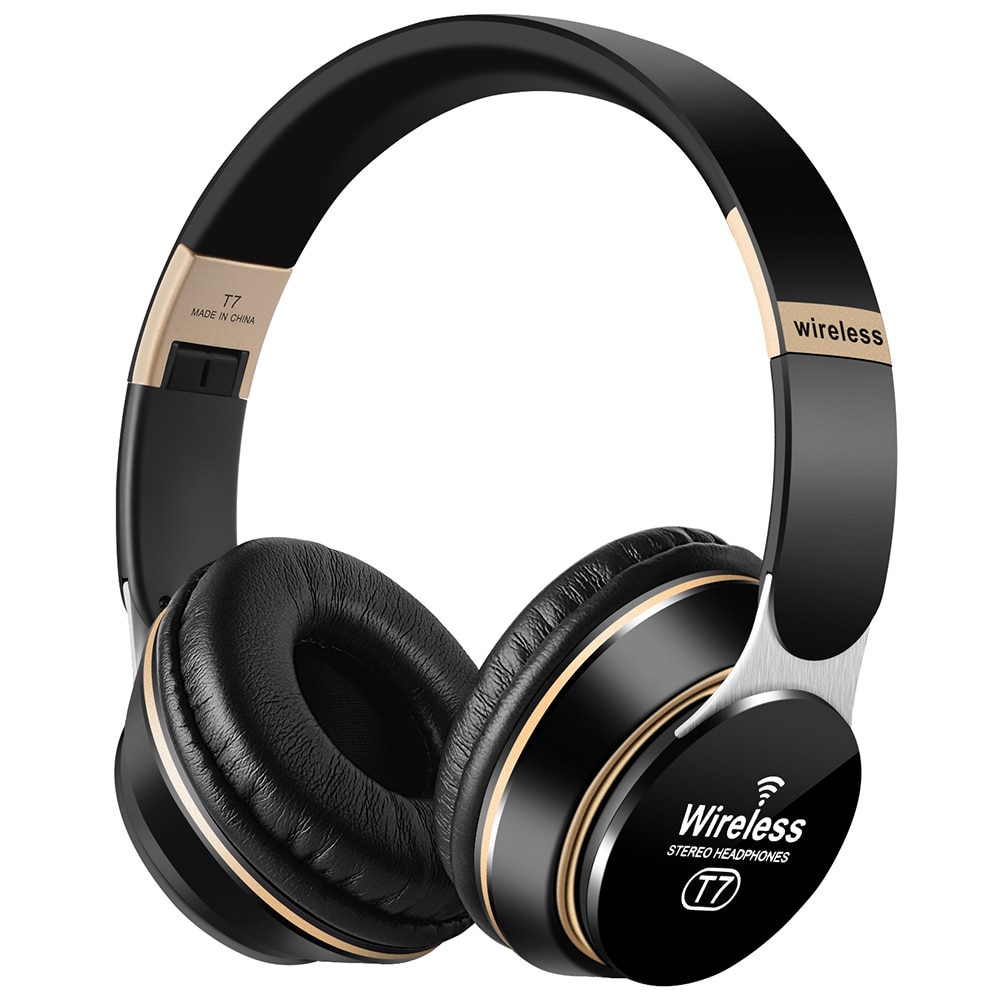 CLBC Wireless Headphones Bluetooth 5.0 - Foldable Stereo Gaming Headset with Mic - 40mm Drivers