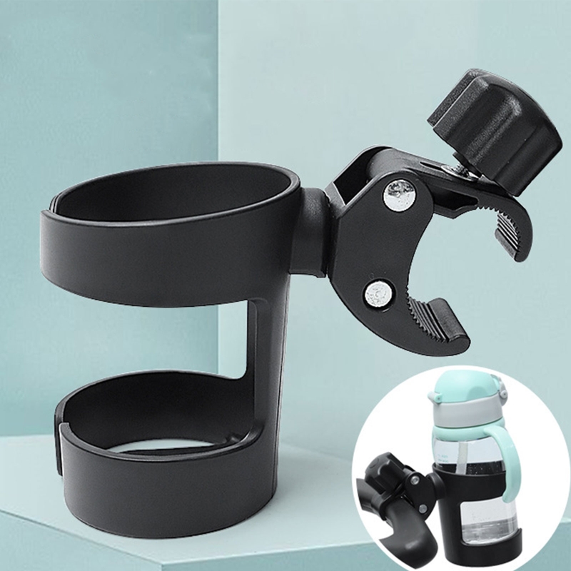 Fahrrad Tasse Halfter für Kinderwagen Kinderwagen Telefon Halfter Milch Flasche Unterstützung Anti Unterhose Gestell Flasche Halfter Universal- Rollstuhl