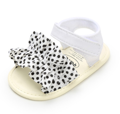 Pudcoco Zomer Kind Baby Meisje Strik Sandalen Lederen Sandalen Zomer Party Prinses Zachte Zool Flip-Flop Crib Schoenen 0-18M