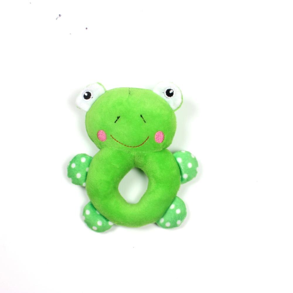Cute Animal Donuts Squeaky Toy for Dog Chew and Tooth Cleaning Piggie Panda Chicken Froggy: Froggy Donuts