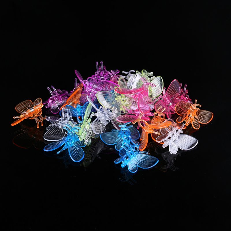 30 Pcs Vlinder Orchidee Clips Plant Clips Tuin Bloem Wijnstok Ondersteuning Clips Leuke