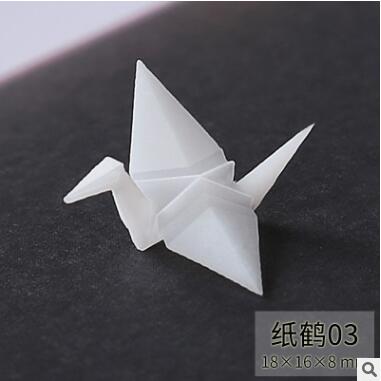 3 pcs/lot Different style Resin mini Paper Crane Paper Plane material epoxy mold makeing jewelry filling for DIY jewelry: Z3