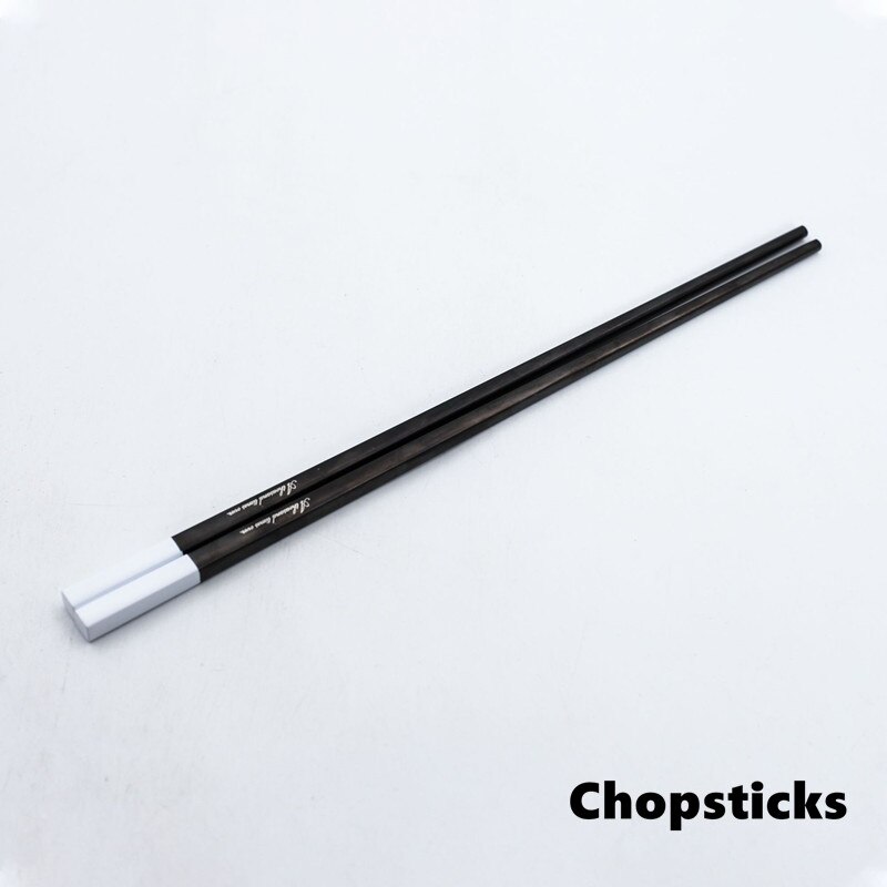 Stainless Steel Dinnerware Sets Knife and Fork Spoon Tableware Steak Chopstick Spoon Set Black Simple Western Tableware: Chopsticks