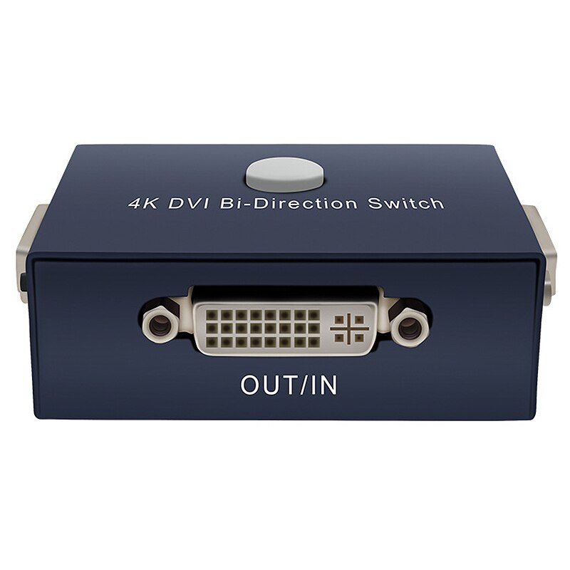 HDMI Switch 4K@30Hz 2X1 DVI Bi-Directional HDMI Switcher UHD 4Kx2K Splitter for HDTV/PS4/ One/Apple TV/Fire Stick