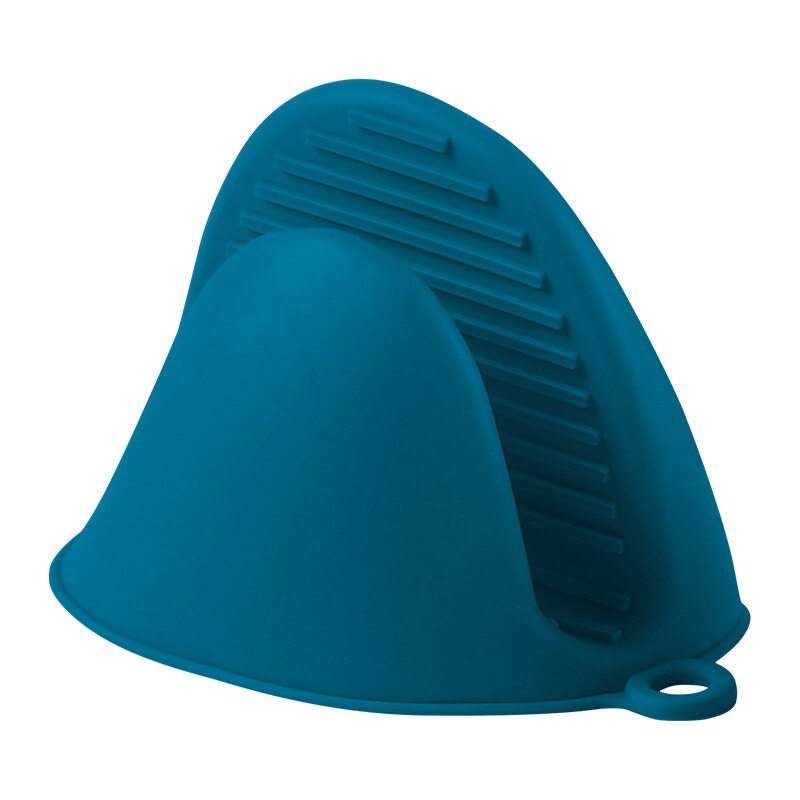 Oven Handschoenen Isolatie Clip Mitts Potholder Handschoen Koken Magnetron Antislip Gripper Pot Houder Keuken Bakken Tools: Navy