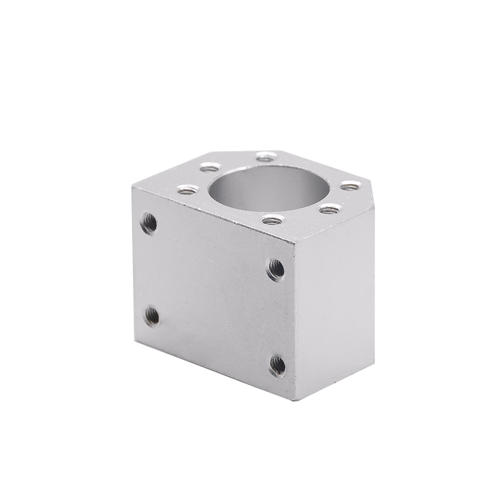 Soporte de tuerca de husillo de bolas de aleación de aluminio, compatible con SFU1605 SFU1610 SFU1204, tornillo de bola para piezas cnc de impresora 3D