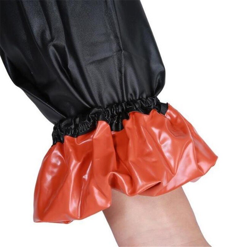 Mangas Gruesas Impermeables para Adultos, Manguitos a Prueba de Aceite, Color Negro, Accesorio de Limpieza, para el Hogar y la Cocina, 1 Par