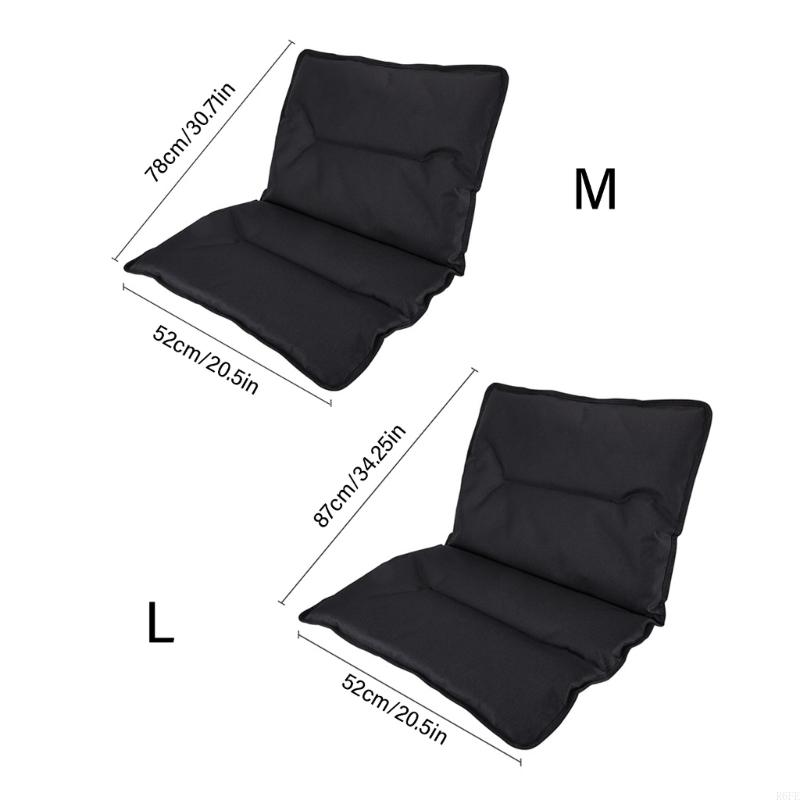 R6fe draagbare vouwkussenstoelen stadion stoelen kussen buiten stoel katoenen kussen comfortabel camping stoel kussen te
