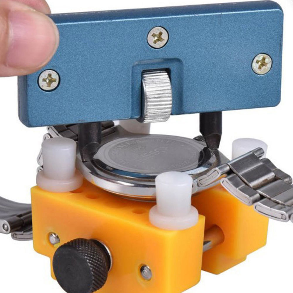 Portable Verstelbare Rechthoek Horloge Back Cover Opener Remover Wrench Repair Accessoire Kit Tool Supply